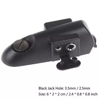 1 шт. сменный адаптер рации 2-контактный для Baofeng 9700 A58 Uv9R Uv9Rplus