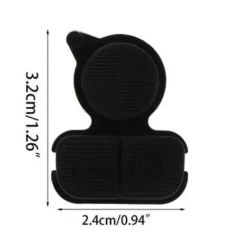 1 шт. сменный пульт дистанционного управления для кнопок бесключевого доступа с 3 кнопками, подходит для E38 E39 E36 чёрный