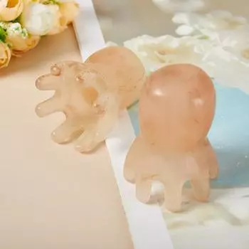 1 шт., смоляная расческа для осьминога, массажер для головы, меридиан, массаж головы, инструмент Гуа Ша