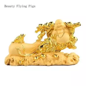 1 шт. смоляная сумка для денег золотая цикада будда украшение китайский стиль минималистский номерной знак автомобиля украшение подарок элитный подарок