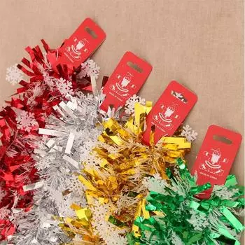 1 шт. Снежинка пайетки DIY поделки кулон на рождественскую елку декор свадебные принадлежности Рождественский радужно-цветной декор золотой