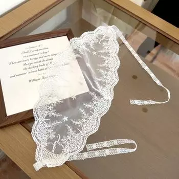 1 шт. солнцезащитная шляпа DIY Lei лента ретро стиль треугольная повязка на голову корейский шелковый шарф завязывающийся головной убор плетение цветов