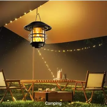 1 шт. Солнечный настенный фонарь, уличный мерцающий огонь, солнечный свет, уличный подвесной солнечный светильник, настенное крепление для крыльца, двора