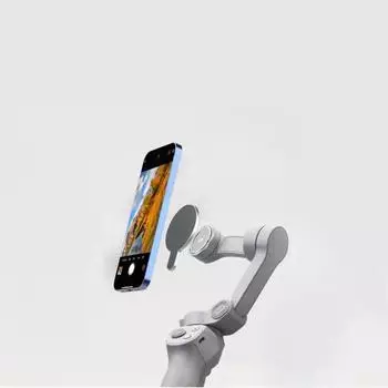 1 шт., совместимые с DJI Osmo Om5 4se, аксессуары, умная подставка для защиты глаз, подставка для мобильного телефона, ручной стабилизатор HMM серебряный