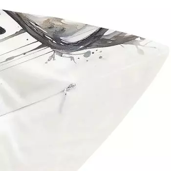 1 шт. Современная европейская ретро голова оленя с односторонней печатью, украшение для дома, дивана, автомобиля, декоративная наволочка 450mm*450mm