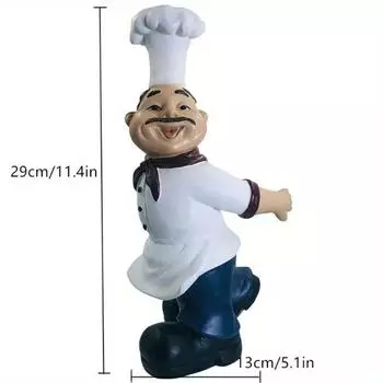 1 шт. Современная простота серии шеф-повара, украшение из смолы, винная стойка, домашний повар, держатель для красного вина, изделия из смолы