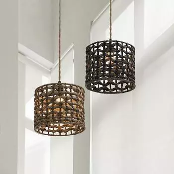 1 шт. спальня столовая люстра кофейня абажур минималистский декор B&B креативный соломенный абажур Ins стиль скандинавское искусство