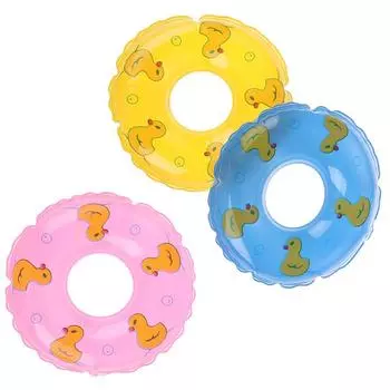 1 шт. спасательный круг для куклы, аксессуары для кукольного домика, игрушка для купания на пляже
