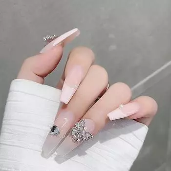 1 шт. сплав алмазные бабочки аксессуары для ногтей сверкающий свет роскошные 3D украшения для ногтей циркониевая текстура сверло для ногтей белый