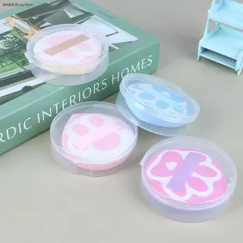 1 шт., спонж для макияжа, слоеный блендер, воздушная подушка, большая пудра из зефира, тональный крем, мягкий набор для макияжа лица, инструменты с коробкой