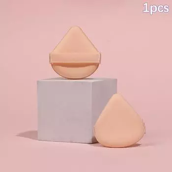 1 шт. спонж для растушевки без латекса и пуховка для макияжа для набора для макияжа для тональной основы, блендеры, аксессуары и инструменты для макияжа абрикосовый