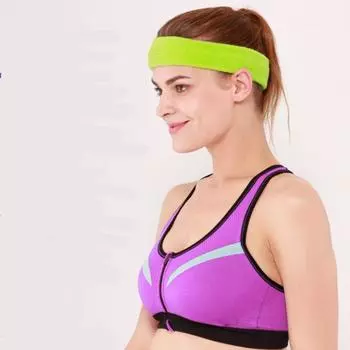 1 шт., спортивная эластичная защитная повязка на голову, вязаная повязка на голову, материал для полотенец, повязка на голову для йоги, дышащая и впитывающая пот