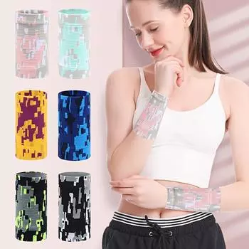 1 шт., спортивная защита на запястье, трикотажная компрессионная поддержка запястья, защита для мужчин и женщин, защита для баскетбола, фитнеса, тяжелой атлетики