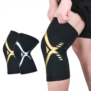 1 шт. спортивные наколенники для мужчин и женщин, баскетбола, футбола, альпинизма, бега, наколенники для предотвращения растяжения мышц M