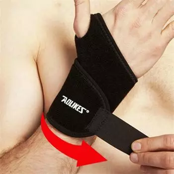 1 шт. спортивный браслет на запястье, новый браслет на запястье, поддержка запястья, шина, переломы запястья синий