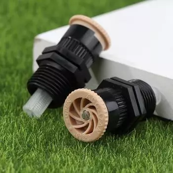 1 шт. спринклер с пластиковой насадкой для орошения 1/2 дюйма, регулируемая на 0-360 градусов 5.5cm