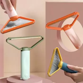 1 шт., средство для удаления шерсти домашних животных, средство для удаления ворса для одежды, свитера, пуха, ткани, щетка для бритья, инструмент для очистки зелёный