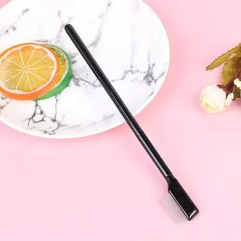 1 шт. стальная расческа для бровей и ресниц, металлическая расческа, кисти для макияжа, инструмент