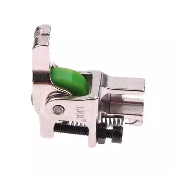 1 шт. стальная роликовая прижимная лапка для потайной молнии S518L/T168 с роликовым колесом для промышленной швейной машины челночного стежка