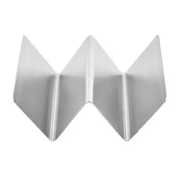 1 шт. Стальной держатель для тако 13,5 х 10 см, емкость для 2 тортильи, держатель, инструменты