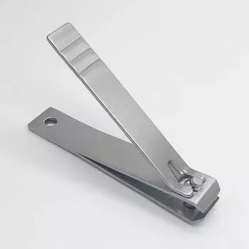 1 шт., стальной нож для маникюра с прямым ртом, портативный нож для педикюра, стальной триммер для педикюра, кутикула U8T9 silver-One-size