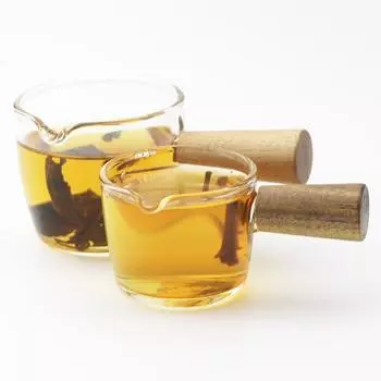 1 шт., стеклянная чашка для молока, мини-кувшин для сливочника с деревянной ручкой, многофункциональная тарелка для приправ, маленький стеклянный кувшин для кофе, чашка для уксуса и соуса 50ml