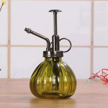 1 шт. стеклянная лейка для горшка, винтажный латунный распылитель для растений, ретро-распылитель для тыквы, антикварный медный разбрызгиватель