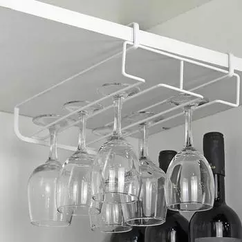 1 шт., стеклянная посуда под шкафом, полка для хранения, держатель, вешалка, сушилка
