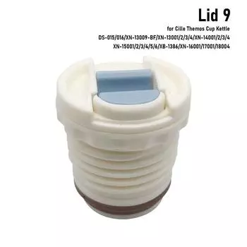 1 шт., стеклянная/стальная крышка для чашки, пластиковая крышка для чайника, крышка для бутылки для чайника Cille Themos Lid 9