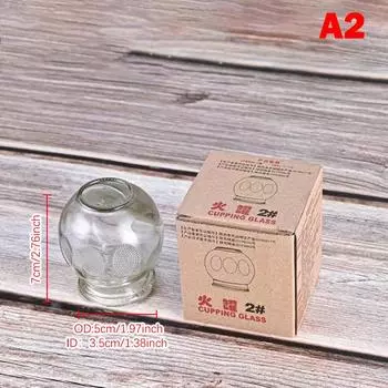 1 шт. стеклянный баночный терапевтический прибор массажер для тела массажер для терапии гуаша соскребающие банки массажные банки из огненного стекла