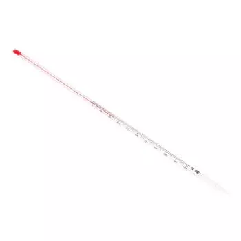 1 шт. стеклянный термометр для домашнего пивоварения, лабораторный термометр с красной водой, стеклянная посуда для химической лаборатории, школы, домашнего использования