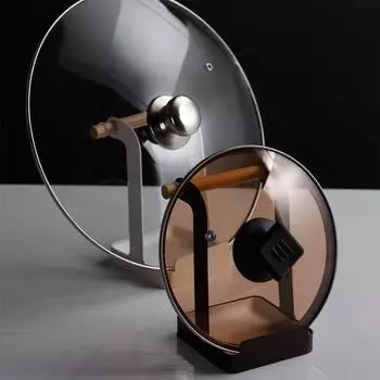 1 шт., стеллаж для хранения из углеродистой стали, кухонный органайзер, держатель для крышки кастрюли, разделочная доска, стеллаж для сушки посуды, органайзер белый