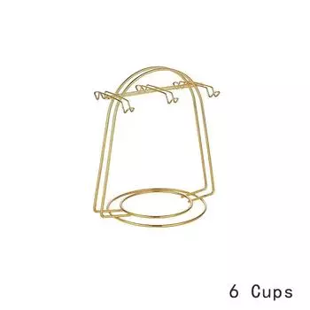 1 шт. стеллаж для выставки товаров с крючками, железный домашний декор, подстаканник, органайзер для хранения, домашний органайзер S