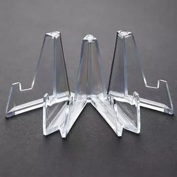 1 шт., стенд для показа карт, акриловый коллекционный предмет, монеты, мольберт, держатель для медали прозрачный