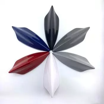 1 шт. стильная универсальная автомобильная радиостанция на крышу автомобиля, антенна с плавником акулы, антенна FM/AM, аксессуары для стайлинга автомобиля чёрный