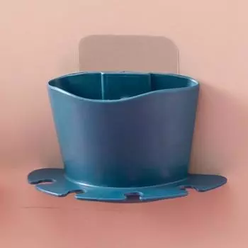 1 шт./стойка для хранения бритв без ударов, настенная подвесная подставка для чистки зубов, держатель зубной щетки Ra белый