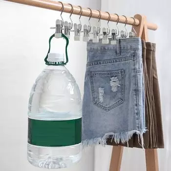 1 шт., стойка для обуви из нержавеющей стали, держатель для брюк, папка, вешалка для ботинок, портативный дорожный крючок для белья, зажим для носков чёрный