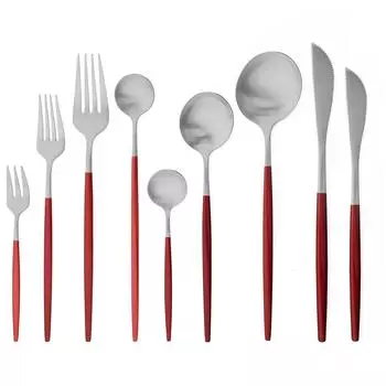 1 шт. столовые приборы из нержавеющей стали, золотые столовые приборы, нож для стейка, вилка, кофейная ложка, чайная ложка, обеденный нож, столовая посуда, посуда cake fork