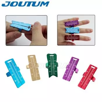 1 шт. Стоматологические линейки, алюминиевая стоматологическая эндодонтическая линейка, измерительная шкала, эндодонтические стоматологические инструменты, измерительная алюминиевая эндодонтическая линейка золотой