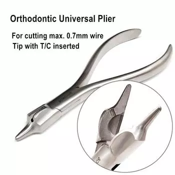 1 шт., стоматологические ортодонтические универсальные плоскогубцы, три 3 челюсти, контурная проволока, гибочные режущие плоскогубцы, лабораторный инструмент, инструмент, кольцевые плоскогубцы, инструменты для стоматолога 1 piece Normal Type