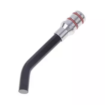 1 шт. стоматологические светодиодные светопроводящие наконечники для стоматологической лампы для отверждения, оптоволоконные наконечники для отбеливания зубов, стоматологический инструмент чёрный