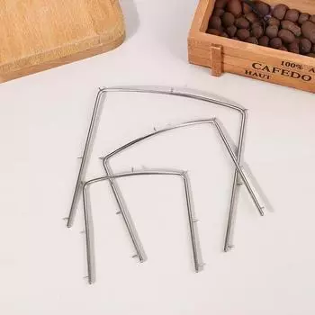 1 шт. стоматологический держатель рамки резиновой плотины из нержавеющей стали, автоклавируемый инструмент для стоматологических лабораторных принадлежностей, стоматологических материалов, инструментов 8CM