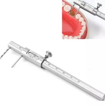 1 шт. стоматологический ортодонтический скользящий штангенциркуль стоматологический 0-80 мм штангенциркуль для измерения имплантата