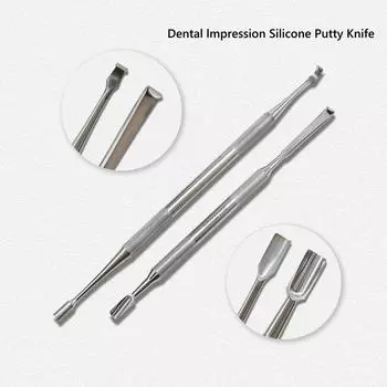 1 шт. Стоматологический шпатель, силиконовый резак для слепка, принадлежности для резьбы по воску, инструмент для формовки лезвий, обрезка 1 piece A
