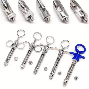 1 шт., стоматологический внутрисвязочный шприц, аспирационный детнал, хирургический инструмент, стоматологический шприц с метрическими и британскими наконечниками, стоматологические инструменты 1 set D