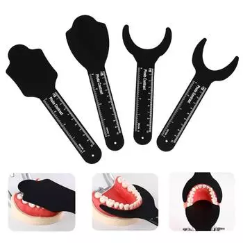 1 шт. стоматологическое контрастное черное фоновое зеркало для стоматологического контрастного интраорального фотографического зеркала C-4A