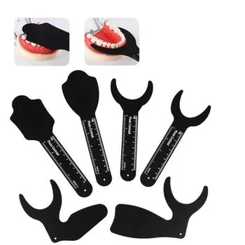 1 шт. стоматологическое контрастное черное фоновое зеркало для стоматологического контрастного интраорального фотографического зеркала