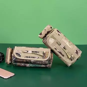 1 шт., студенческий пенал для мальчиков, камуфляжный солдатский стиль, пенал высокой емкости, сумка для хранения канцелярских принадлежностей, школьные принадлежности