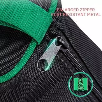 1 шт. сумка для электрических инструментов, прочная и долговечная, утолщенная, для хранения электрика, специальная портативная квадратная сумка для технического обслуживания single pouch чёрный