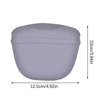 1 шт. Сумка для дрессировки домашних животных в виде печенья с наградой за дрессировку серый